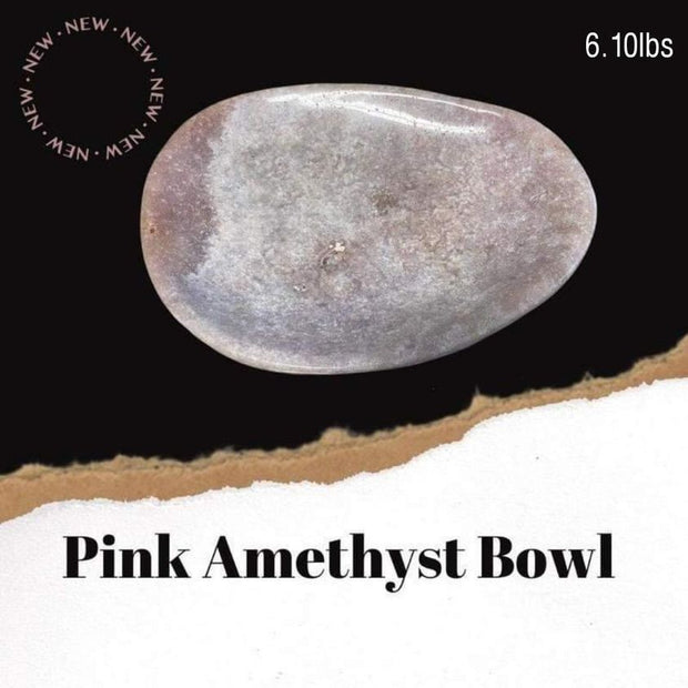 Pink Amethyst Bowls