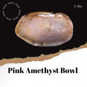 Pink Amethyst Bowls