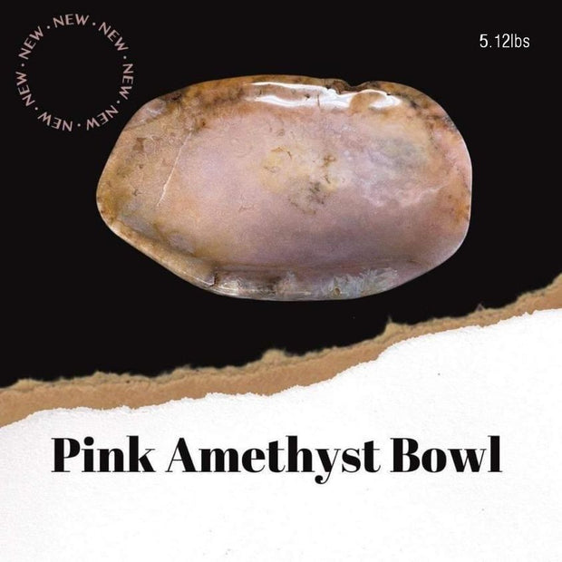 Pink Amethyst Bowls
