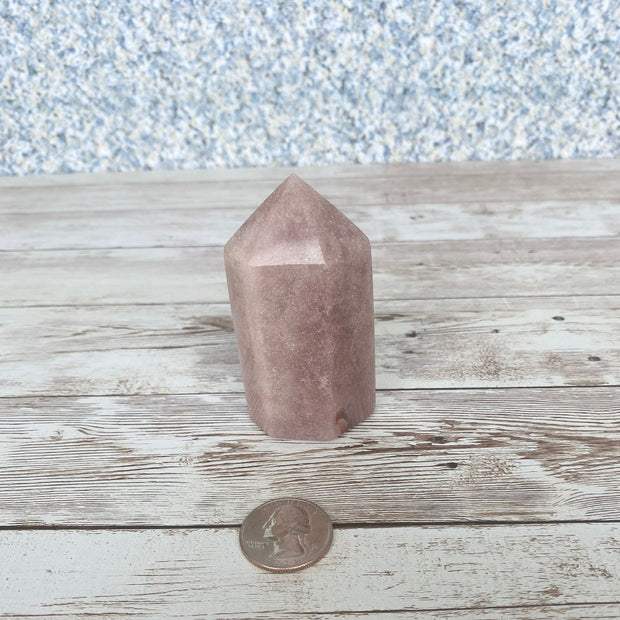 Pink Amethyst Points