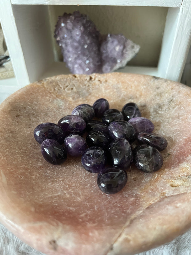 Dream Amethyst Tumbled Stone